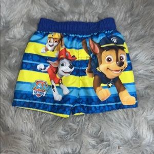 Paw patrol 18 months swim trunks toddler